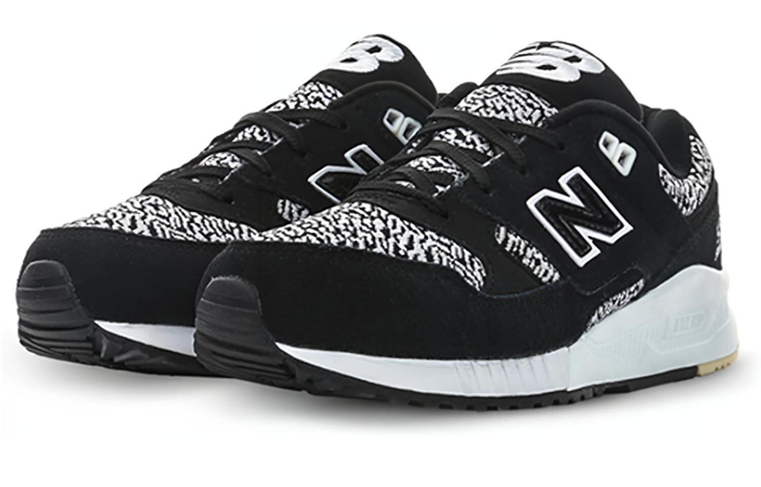Кроссовки New Balance NB 530, черный/белый — фото 2