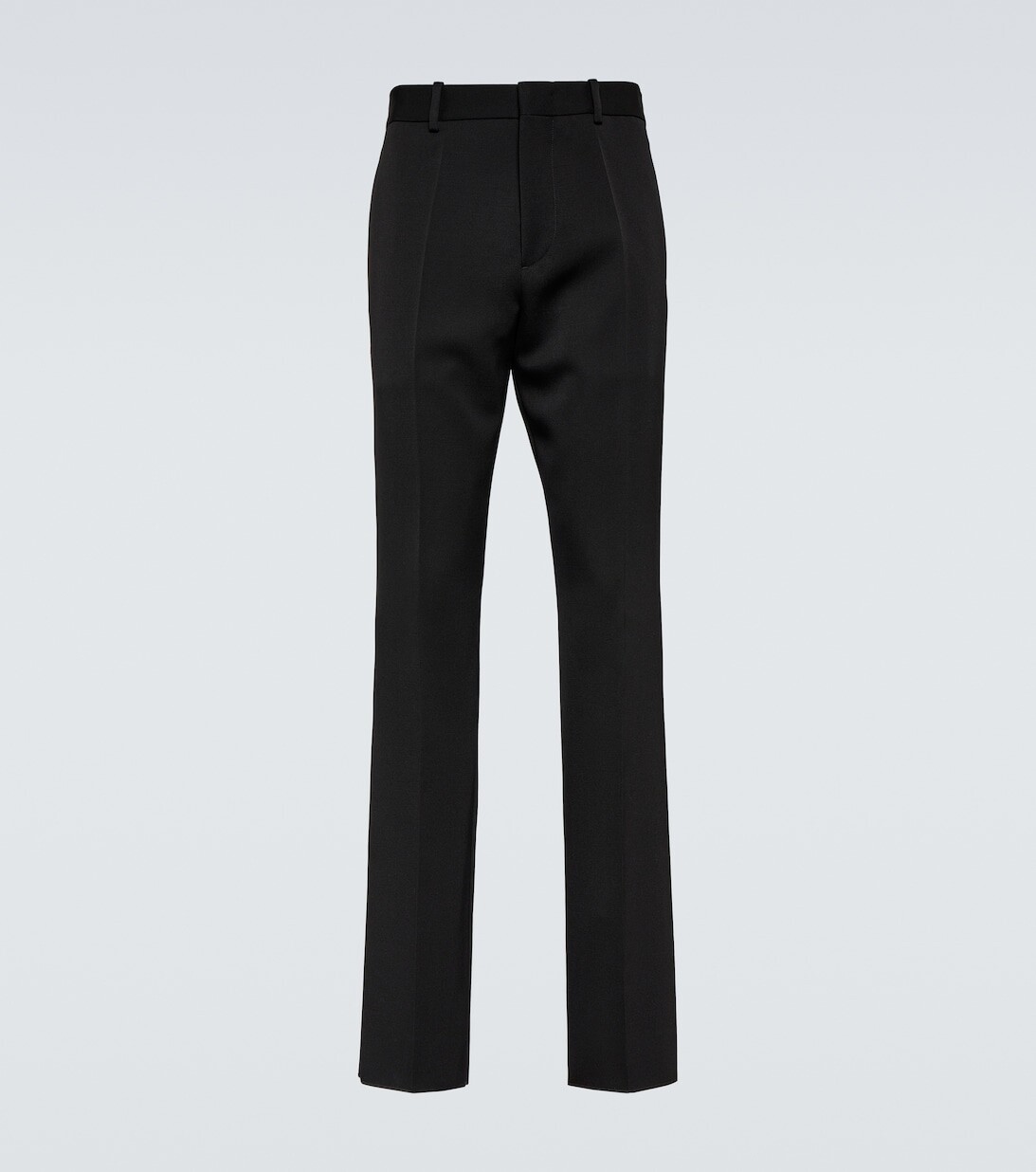 

Узкие шерстяные брюки Jil Sander, черный
