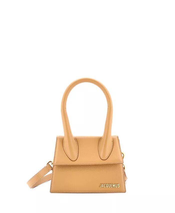 

Кожаная сумка Moyen Le Chiquito Pre-Owned Jacquemus, коричневый/бежевый