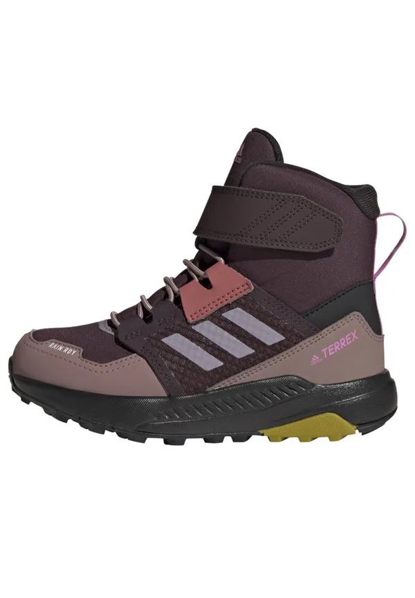 Terrex trailmaker - прочные походные ботинки для активного отдыха в холодную погоду. Adidas Performance, Shadow Maroon/Matt Purple Met./Pulse Lilac