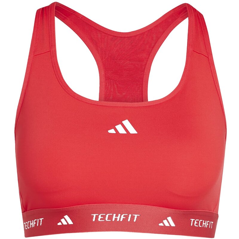 

Бюстгальтер Techfit Adidas, цвет purrub