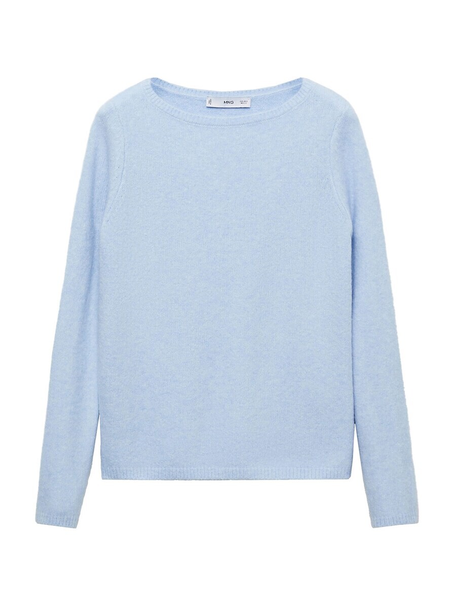 

Тонкий вязаный свитер MANGO Sweater SEEDS, светло-синий