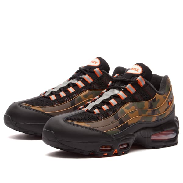 Кроссовки Air Max 95 OG QS Nike, черный/бежевый/хаки — фото 2