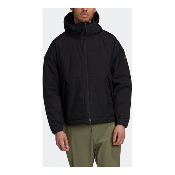 

Куртка adidas Urban Fc Cny Outdoor Hooded Cotton Jacket Men Black, черный