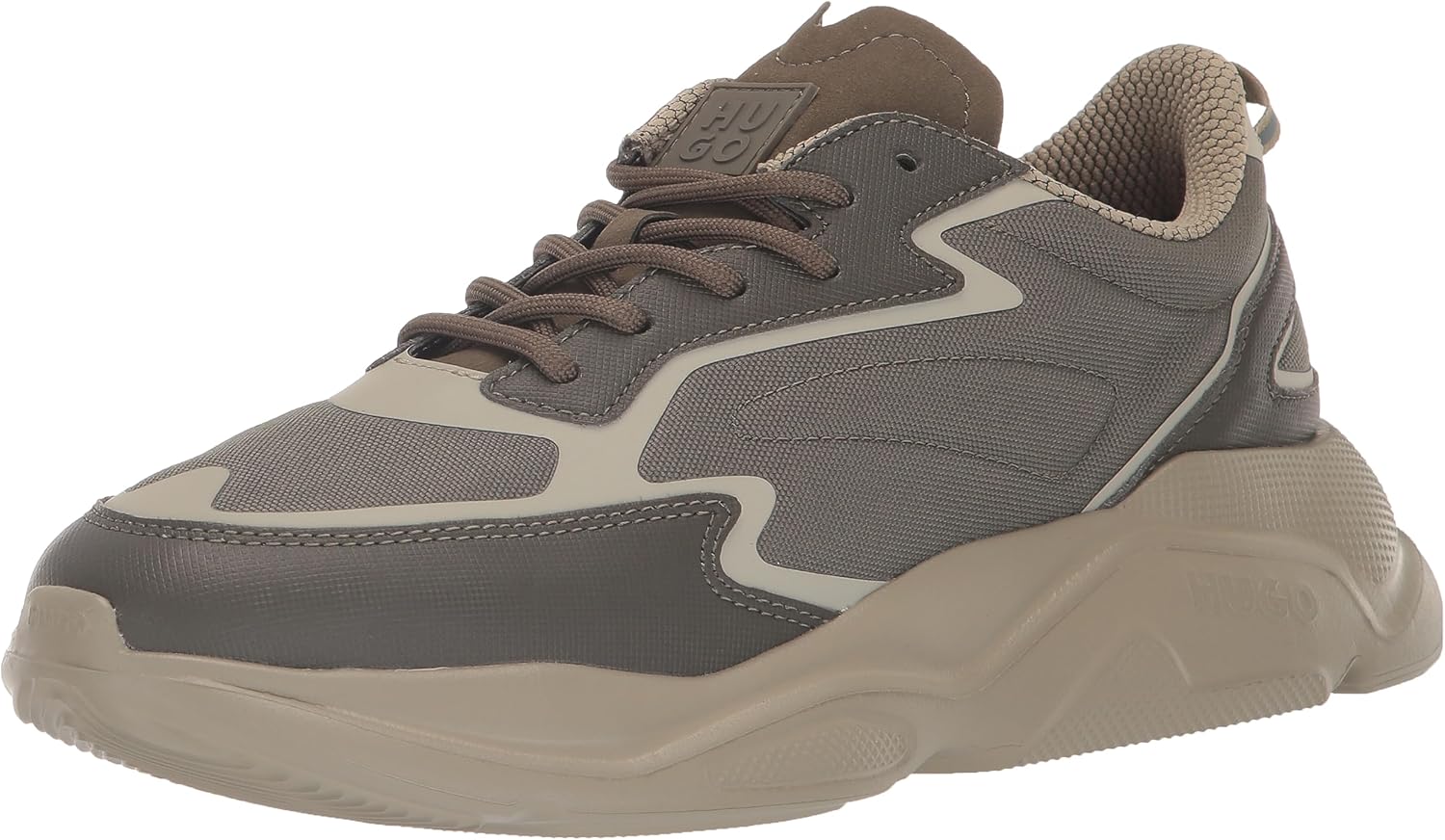 

Мужские кроссовки HUGO Leon Modern для бега, зеленый/серый