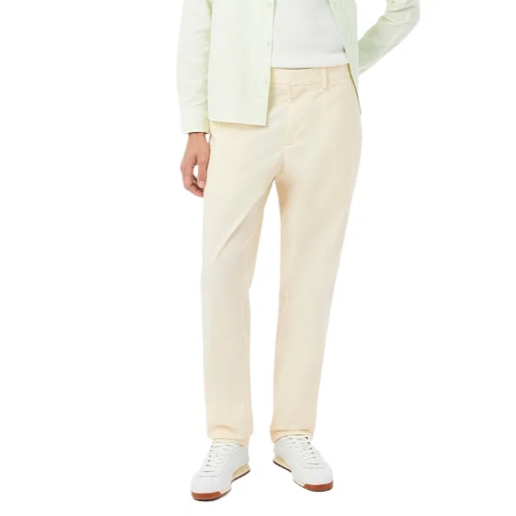 Брюки повседневные мужские moderate straight fit LACOSTE, Beige Yellow