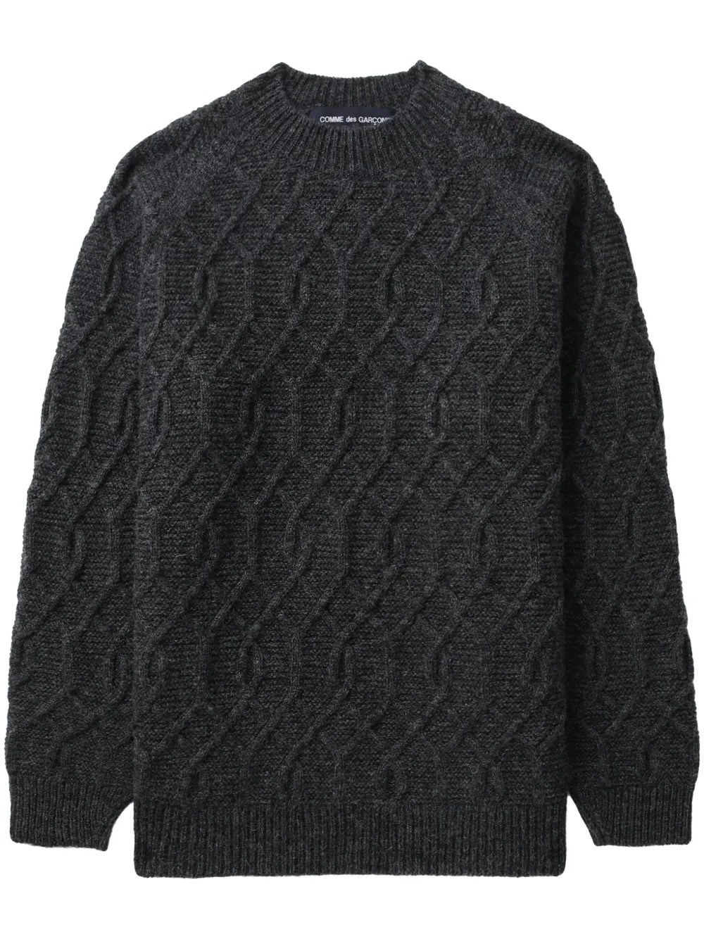

Джемпер крупной вязки Comme des Garçons Homme, серый