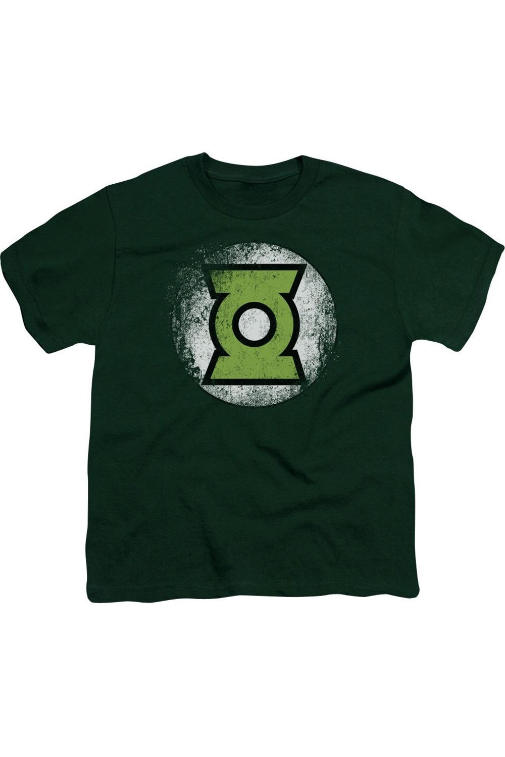 

Футболка с коротким рукавом для подростков "Justice League of America" с логотипом Destroyed GL Gildan, зеленый