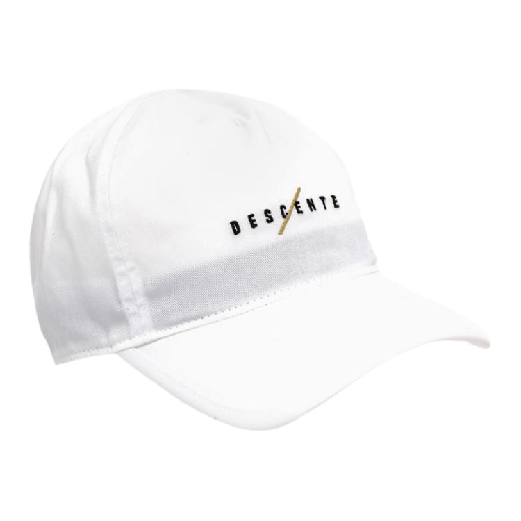 

DESCENTE Бейсболка унисекс черная, White