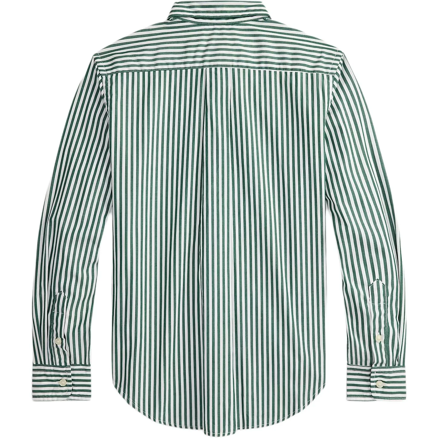 Повседневная Рубашка FW25 для детей Polo Ralph Lauren, New Forest Green/White — фото 3