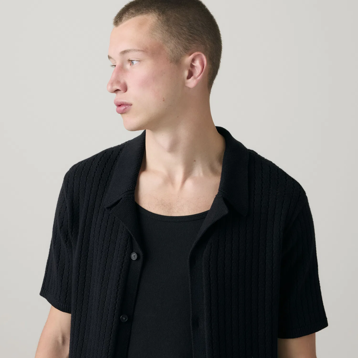 Вязаная рубашка Costa Knit Camp Levi's, Black