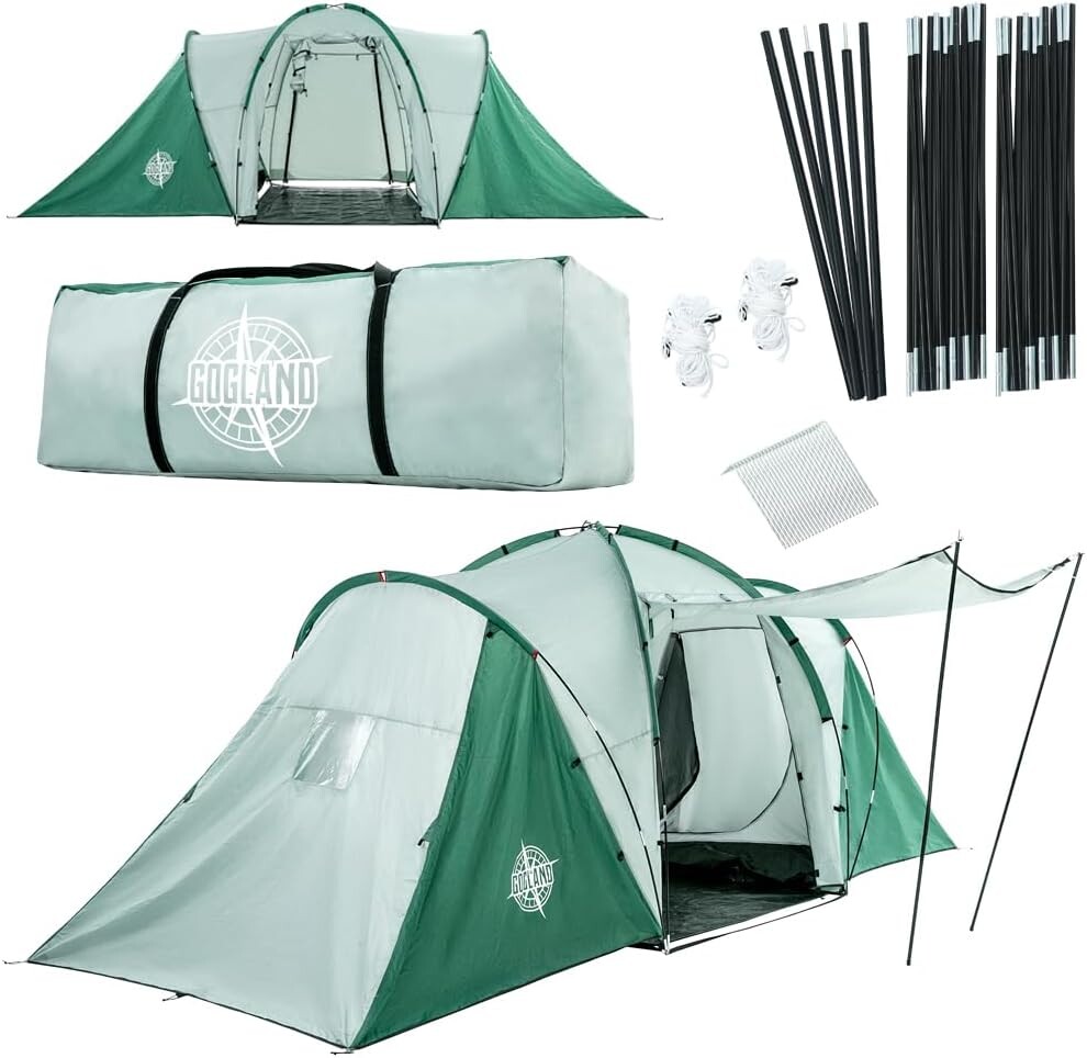 

ГОГЛАНД "Big Camping" Палатка премиум-класса 6-местная с 2-мя каютами Gogland