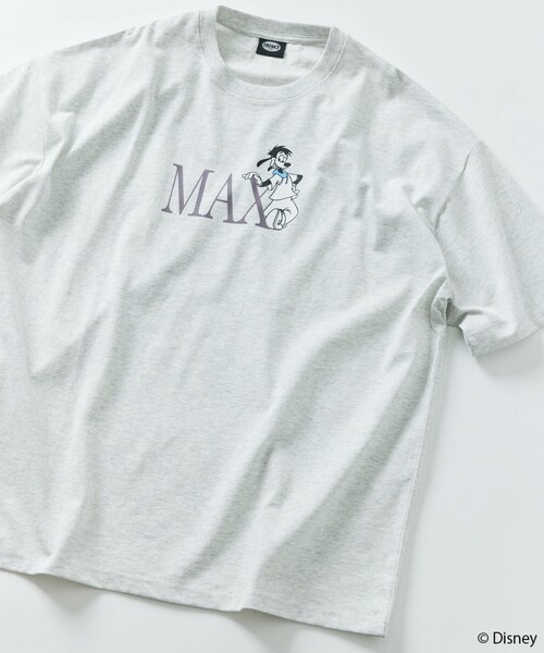 

Футболка с круглым вырезом и двусторонним принтом, лимитированная серия Disney FREAK'S STORE, пепельно-серый