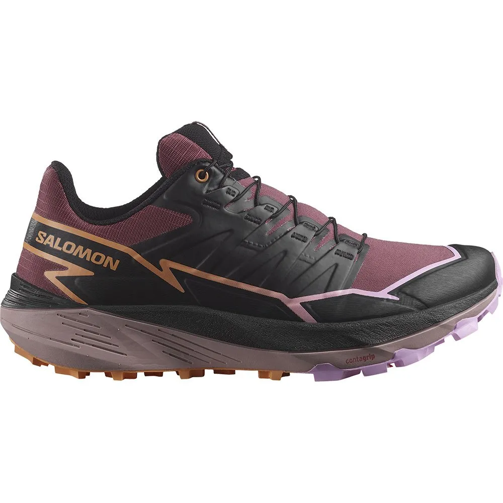 

Походные беговые кроссовки Salomon Thundercross, черный/фиолетовый