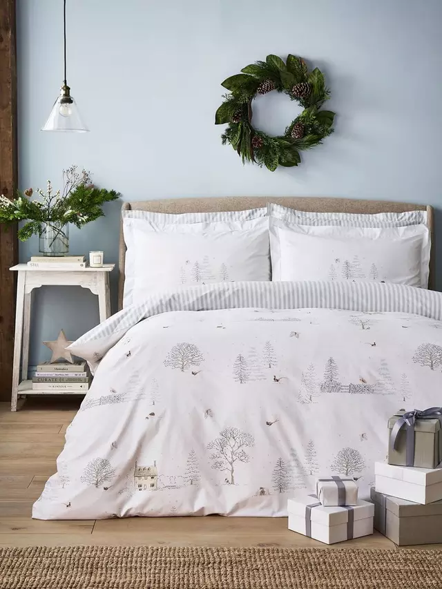 

Комплект пододеяльников Sophie Allport Snowy Cottage Duvet