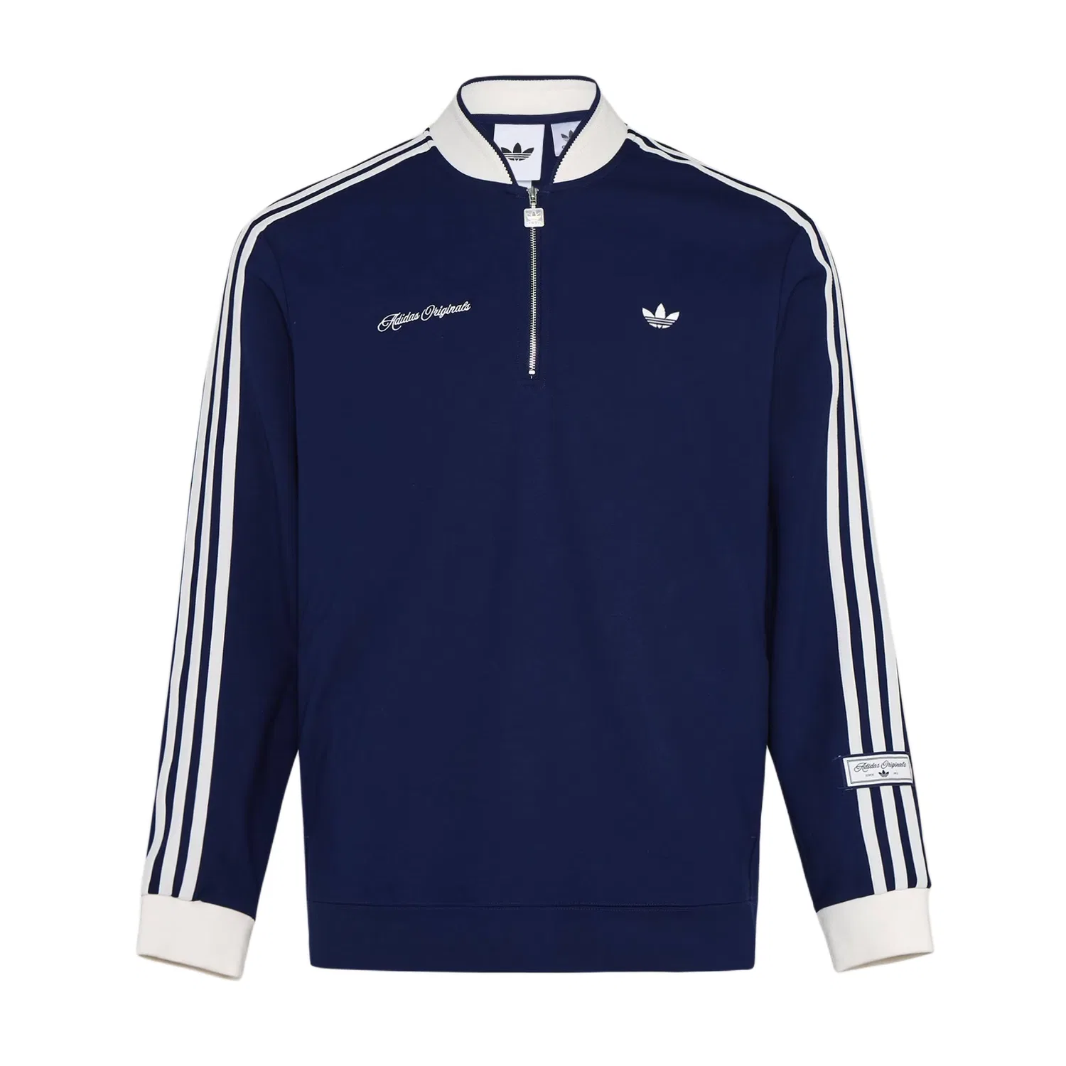 Свитшот unisex refined luxe dlxc u crew jumper Adidas Originals, Dark Blue