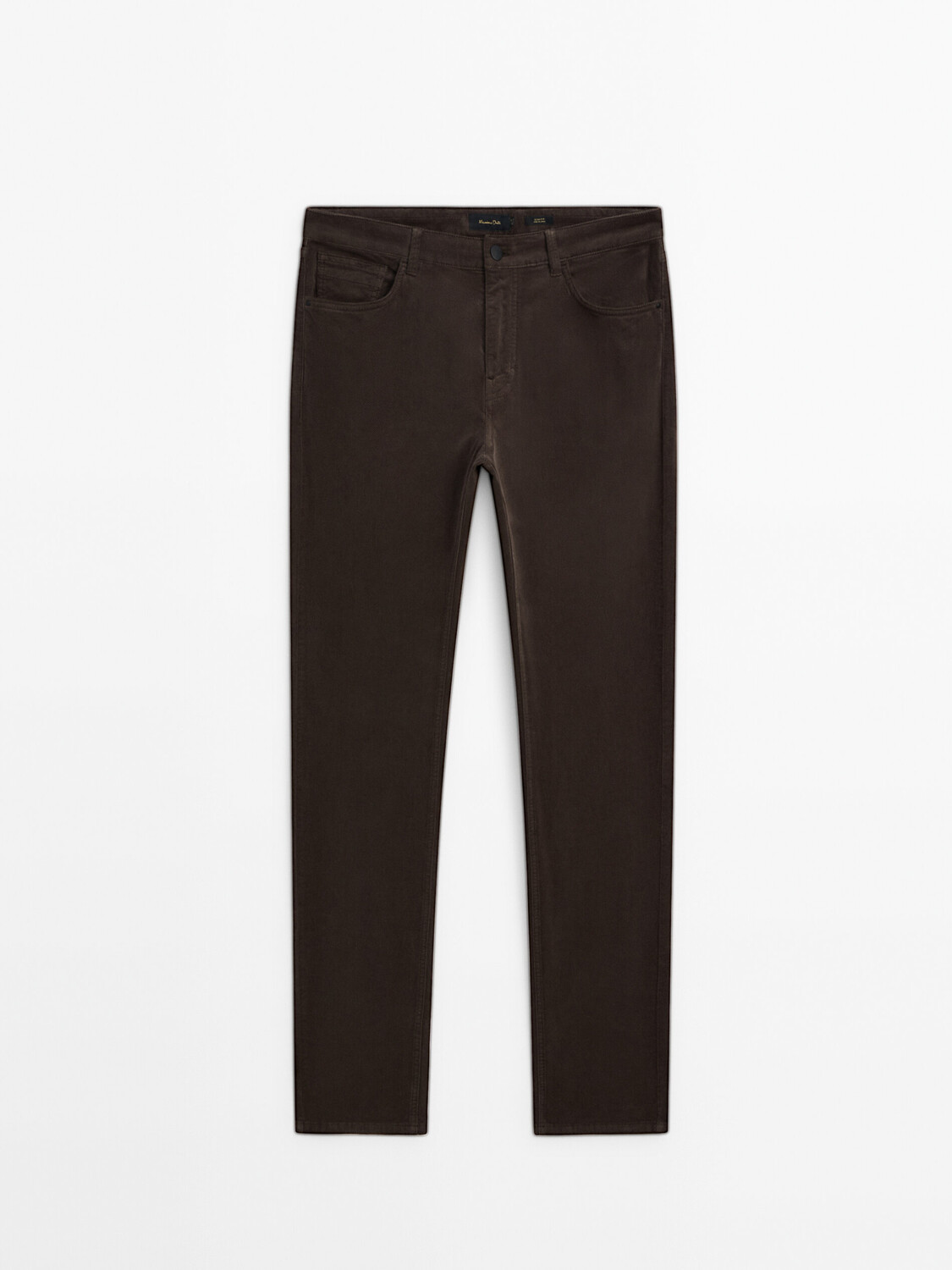 

Джинсы Massimo Dutti Slim fit corduroy, серый