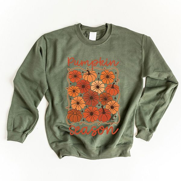 

Свитшот женский Pumpkin season floral Simply Sage Market, Military, Зеленый, Свитшот женский Pumpkin season floral Simply Sage Market, Military