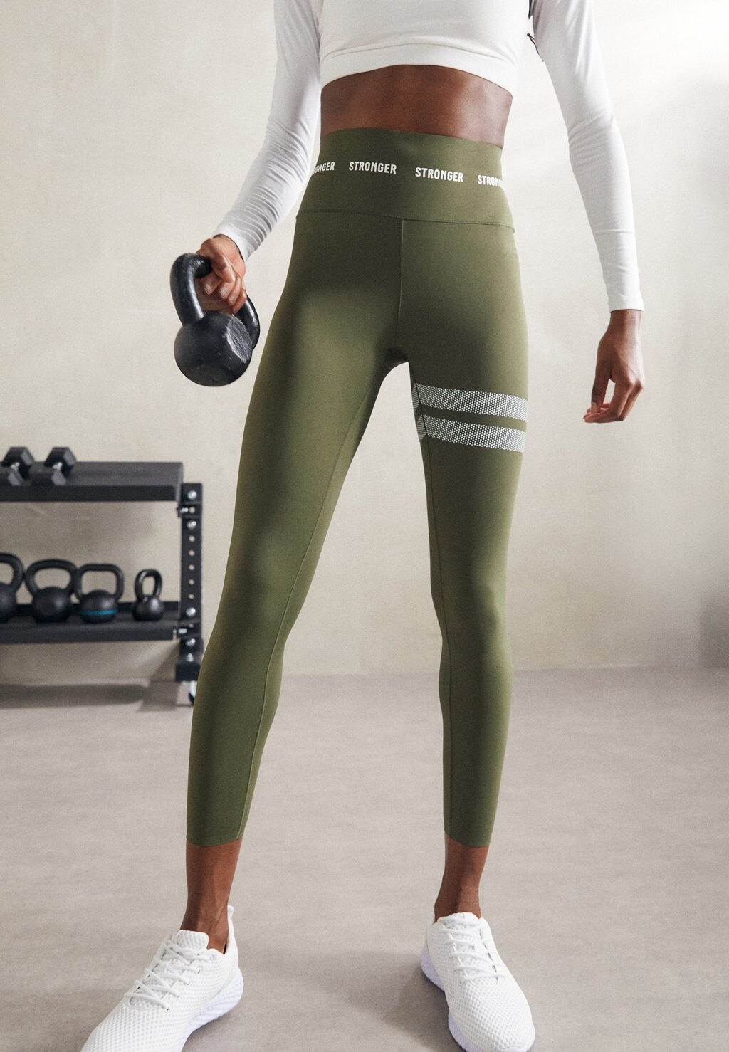 

Леггинсы SHARP Stronger, цвет olive night
