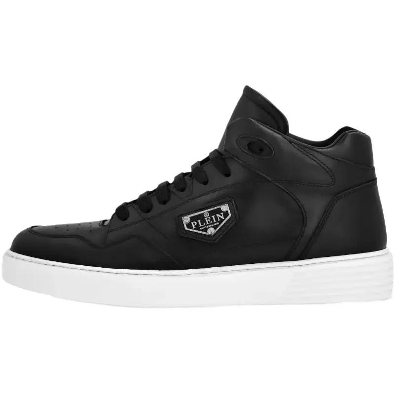 

PHILIPP PLEIN Кроссовки для скейтбординга Mid top мужские черные