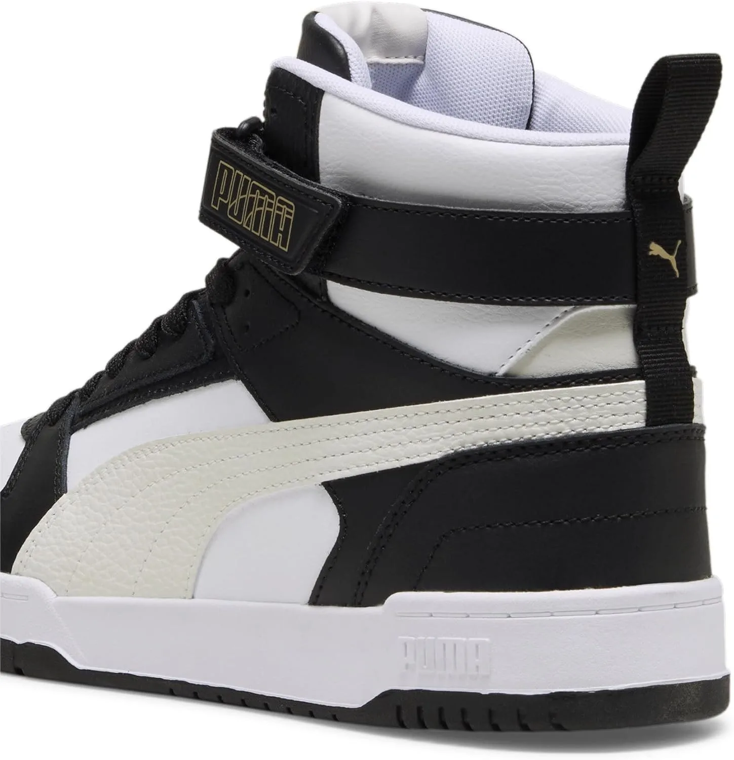 Кроссовки PUMA Unisex RBD Game Trainers, белый/черный/серый — фото 2