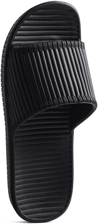 

Тапочки для ванной Rojeam для мужчин и женщин, домашняя обувь для дома, для души и улицы, черный