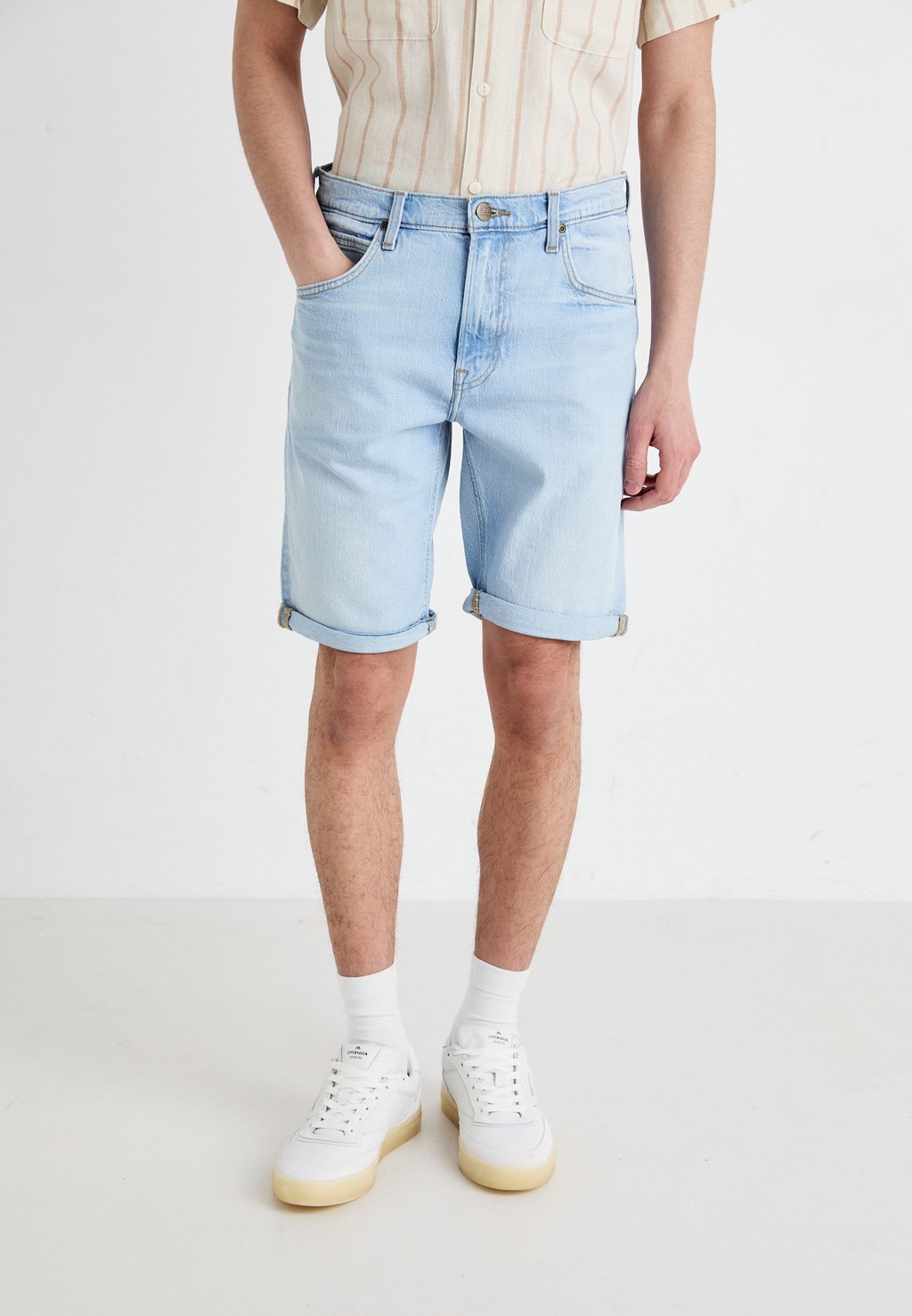 

Джинсовые шорты POCKET Lee, цвет Light-Blue Denim