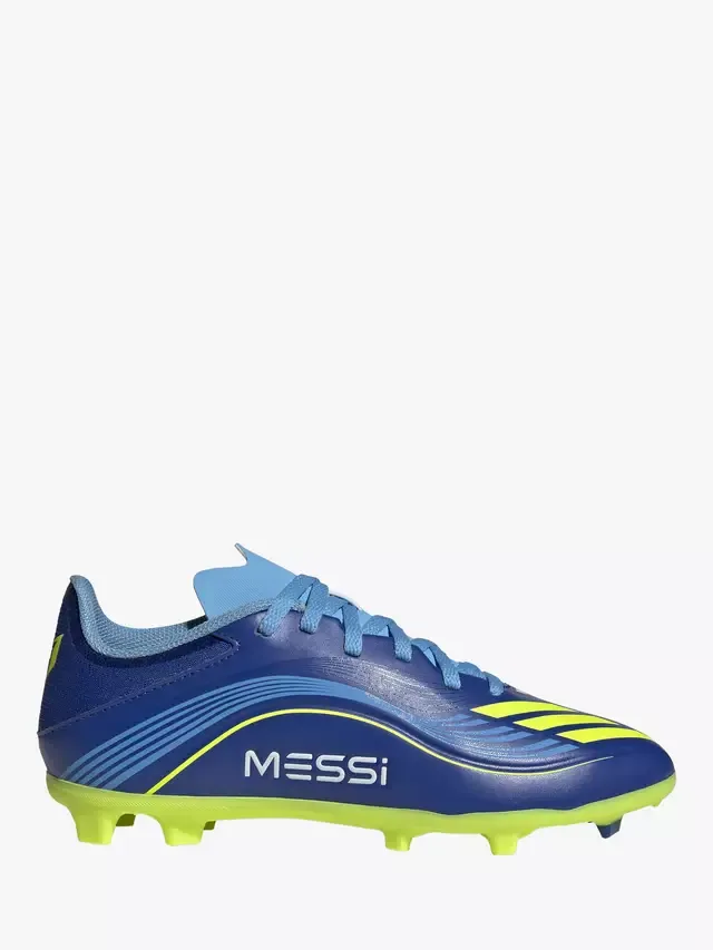 Детские футбольные бутсы F50 Messi League, синие adidas