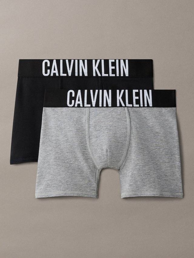 

Детские боксеры Calvin Klein, Pack of 2, Black/Grey Heather