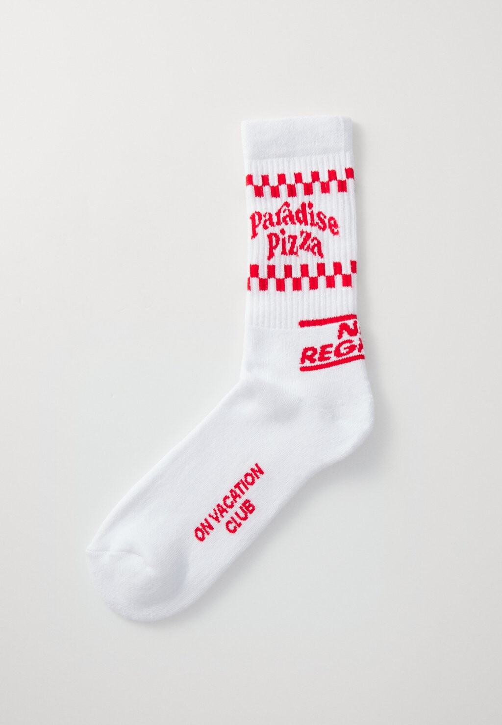

Носки PARADISE PIZZA TENNIS SOCKS UNISEX On Vacation, белый