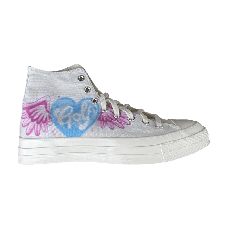 

Кроссовки Golf Wang x Chuck 70 High 'Airbrush Graffiti', кремовый