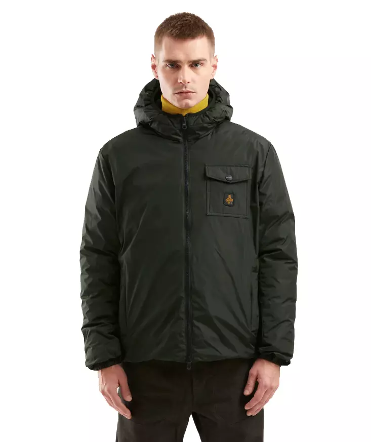 

Мужская зимняя куртка Chic Green – гладкая и стеганая Refrigiwear, зеленый