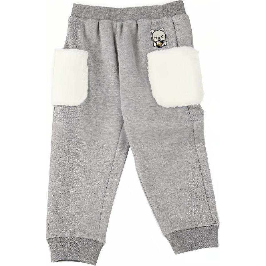 Вязаные спортивные штаны для детей 3-7 лет Skechers, carbon черный — фото 4