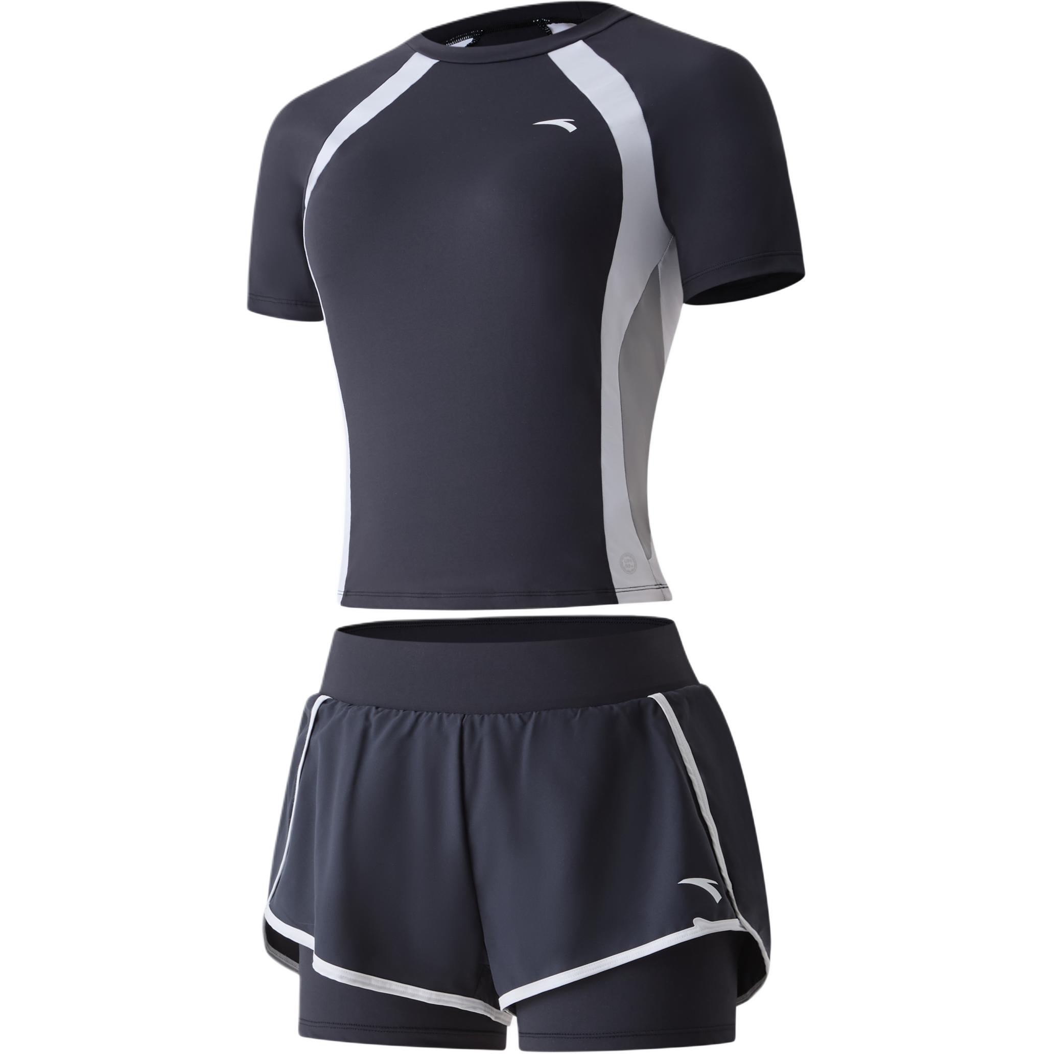 

Купальник раздельный женский Two Piece ANTA, черно-белый, Черный, Купальник раздельный женский Two Piece ANTA, черно-белый