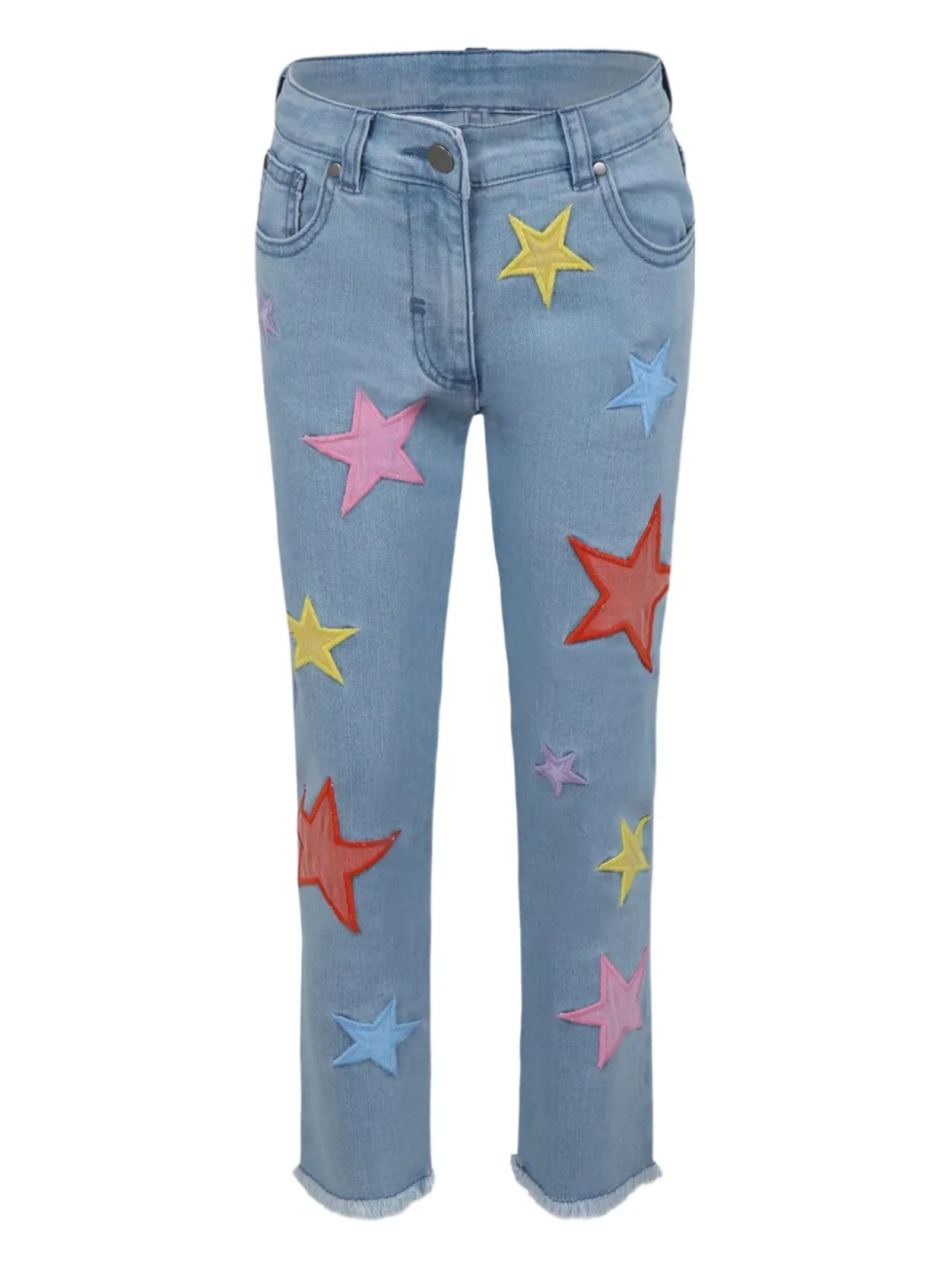 

Джинсы с принтом Stella McCartney Kids, синий