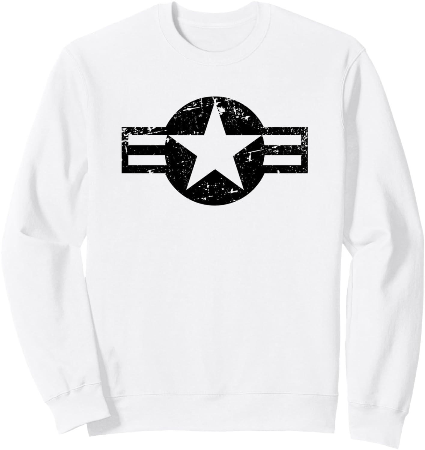 

Винтажная толстовка с эмблемой американской военной авиации (1947 г. - настоящее время) Jeff Hobrath, белый