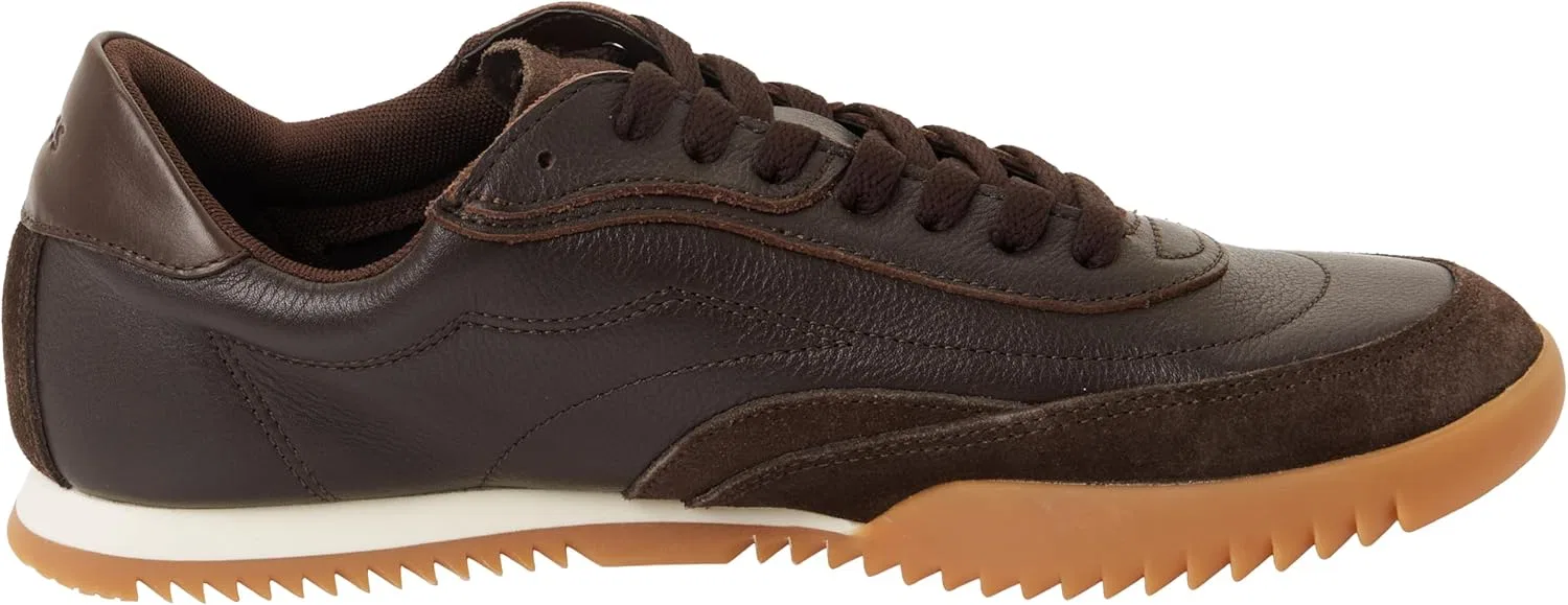 Мужские кроссовки BOSS Careton_Lowp_sdltb с низким профилем, Dark Brown — фото 4