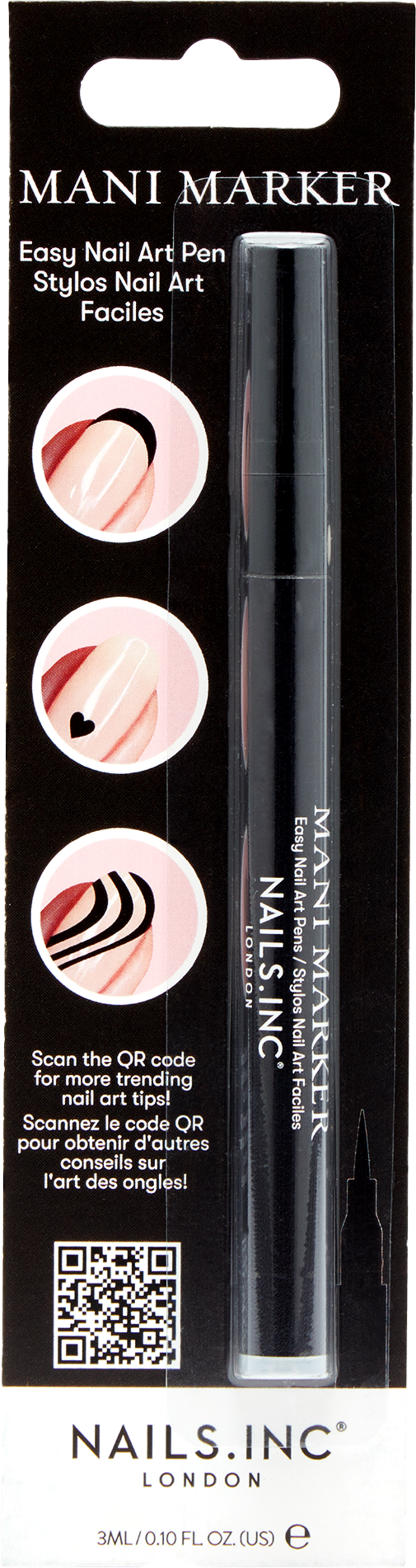 

Лак для ногтей Nails.INC Mani Marker Black