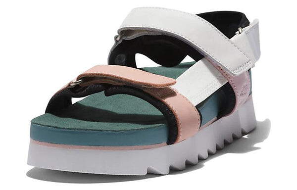 Сандалии santa monica sunrise 'white green pink' Timberland, белый — фото 3