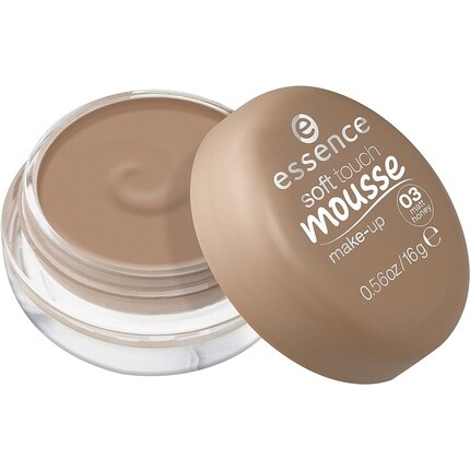 

Сущность Soft Touch Мусс под макияж Тональный крем № 03 Матовый мед 16г Essence