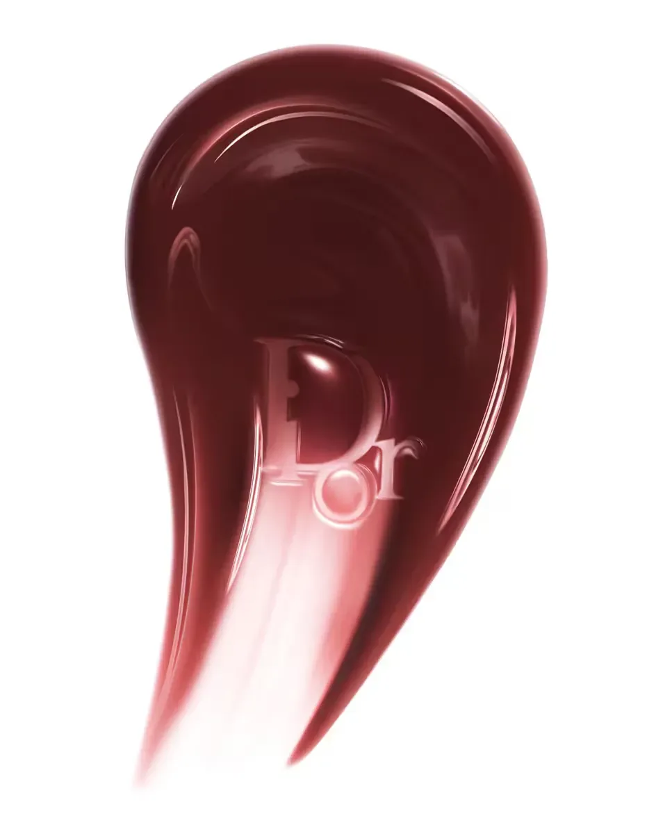 Блеск для губ Addict Lip Glow Butter, уход для губ с пептидом и керамидами Dior, 104 Black Cherry — фото 2