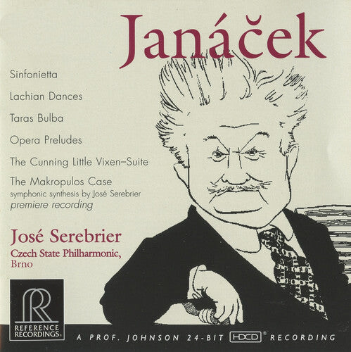 

CD диск Janacek / Serebrier / Czech State Phil Orch: Orchestral Works
