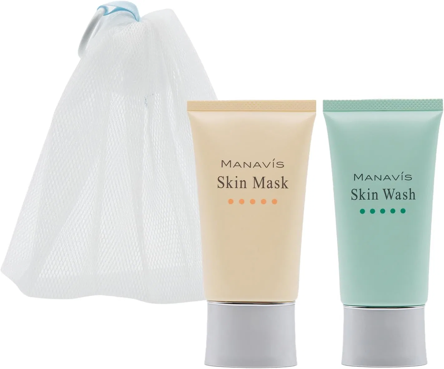 Набор для умывания и маски Manabis половинный размер Manavis Cosmetics