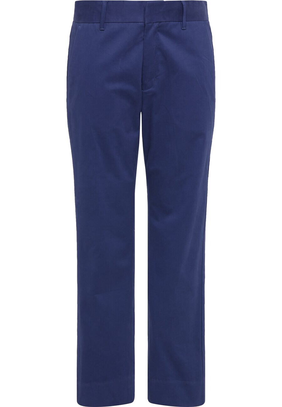 

Тканевые брюки DreiMaster Maritim Slim fit Pants, темно-синий