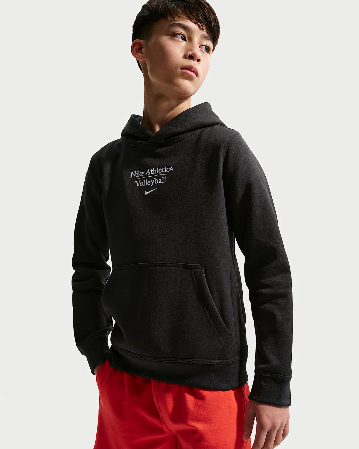 Детская толстовка Nike Volleyball Pullover Hoodie, Black