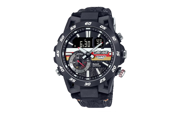 

CASIO Часы Unisex EDIFICE Black Watch ECB-40MU-1ADR