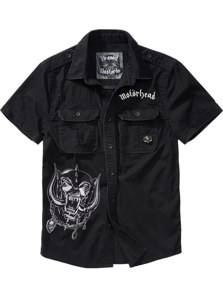 

Brandit Футболка "Motörhead Vintage" черного цвета