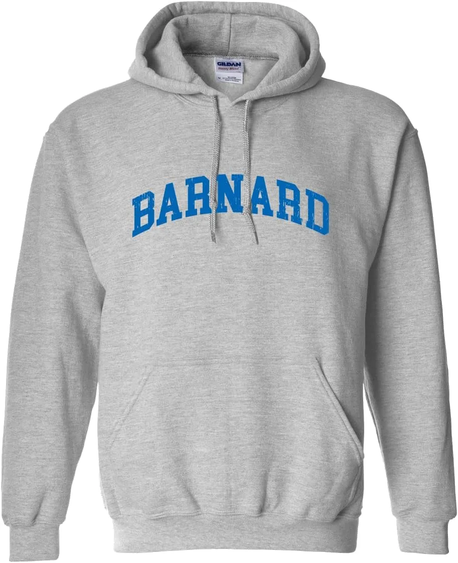 

Толстовка с капюшоном Barnard College Block Letters Arched Unisex CreateMyTee