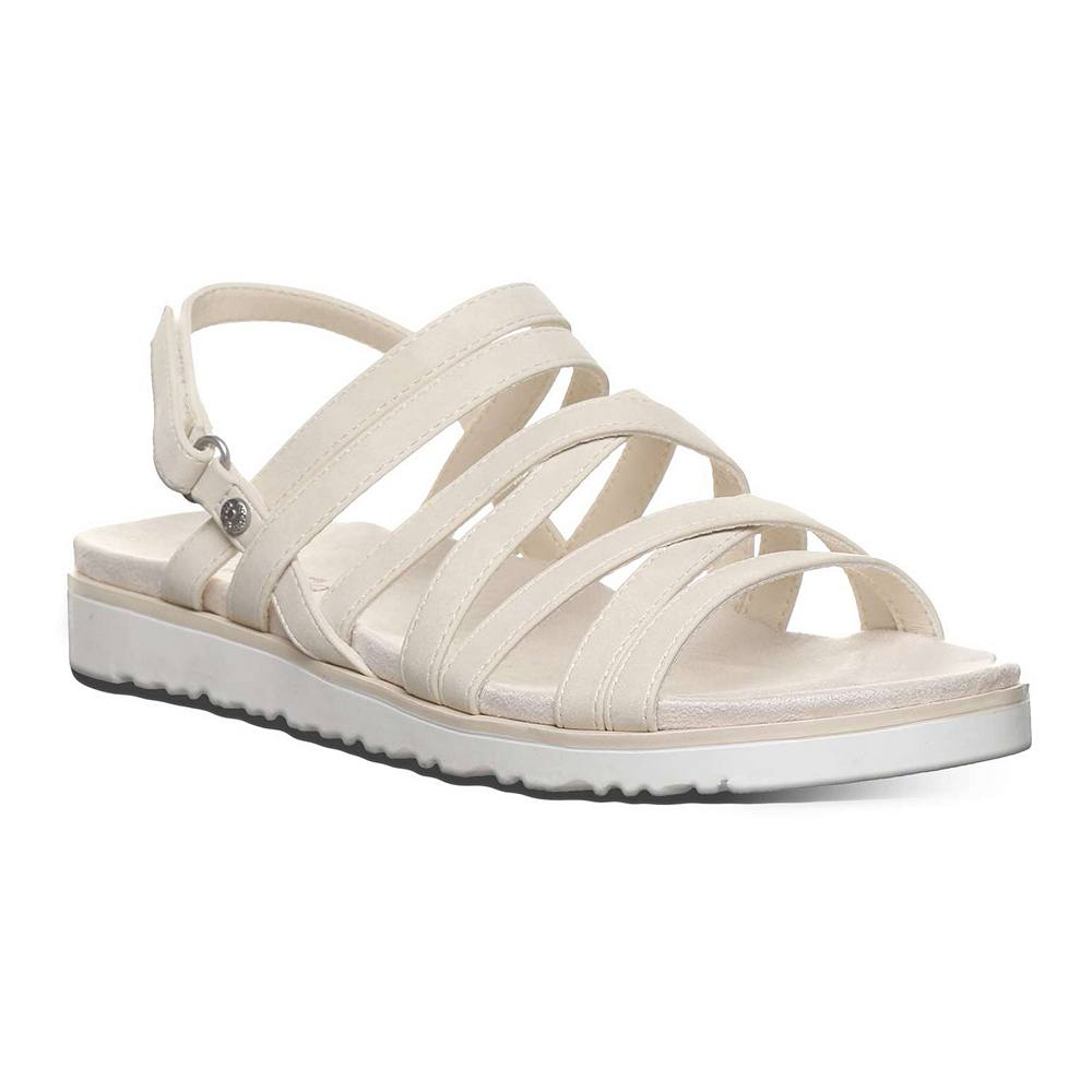 Женские босоножки Bearpaw Crete с ремешками и пяткой на пятке, цвет Bone