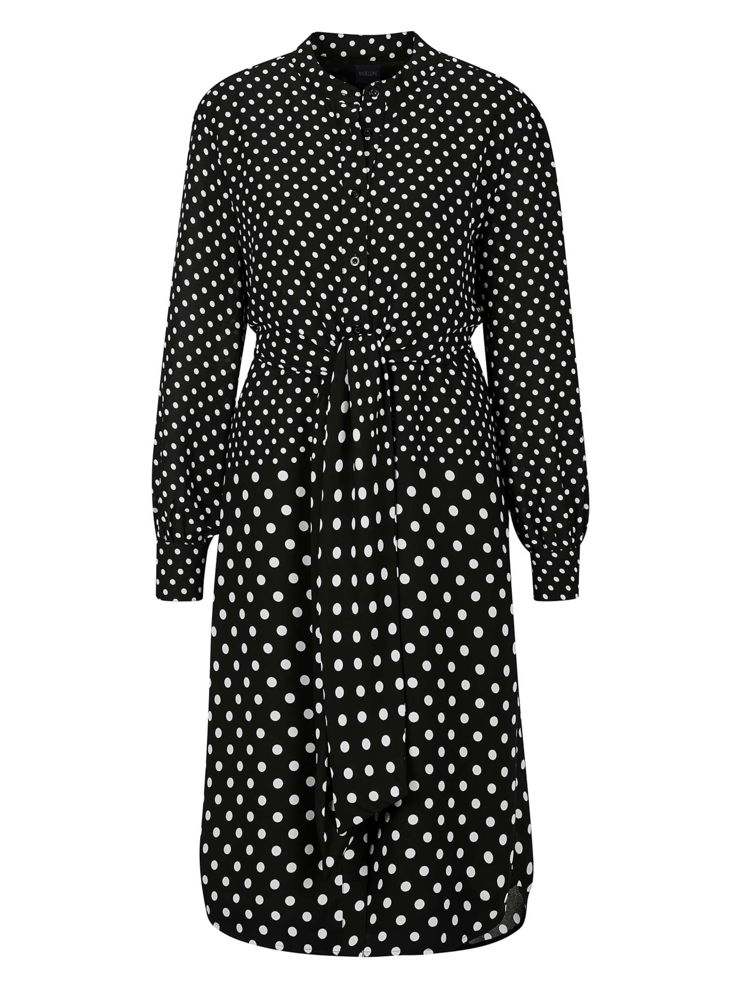 

MADELEINE Платье-рубашка в черном цвете